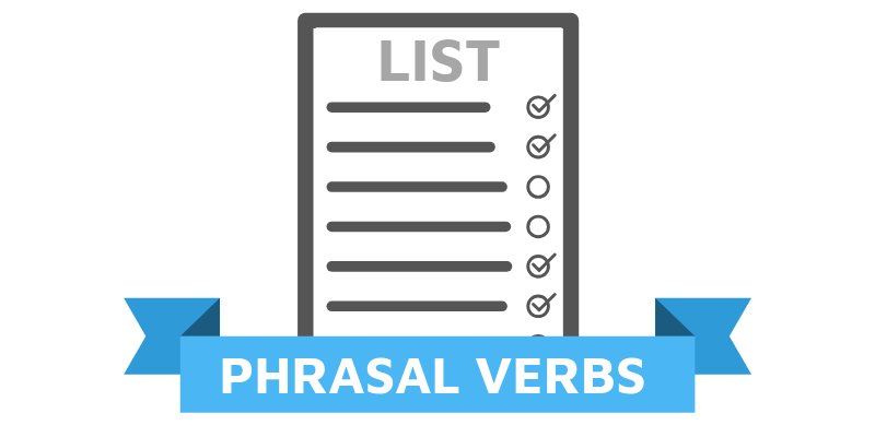 phrasal verbs list