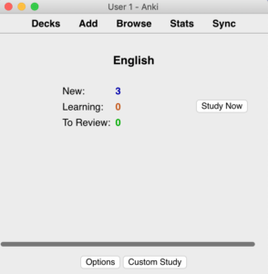anki study session